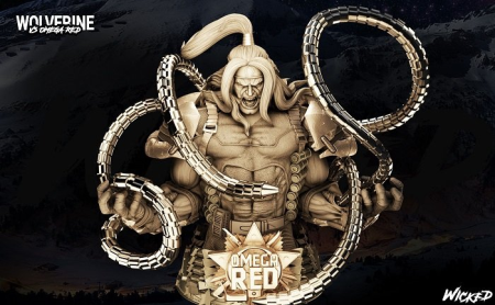 Marvel Omega Red Bust - 3D print model
