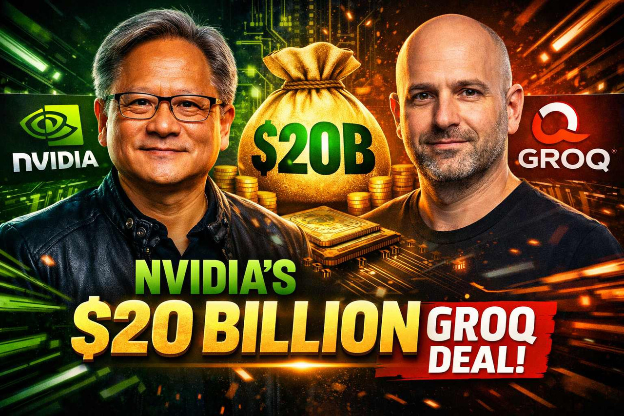 Nvidia's Big Move: $20 Billion for Groq's Speed and Talent