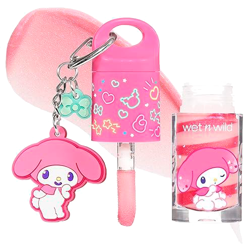 The My Melody lip gloss from the my melody 50th anniversary and kuromi 20th anniversary collection