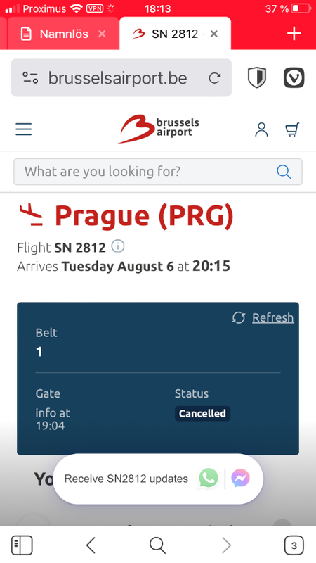 flight status
