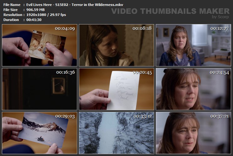 Evil Lives Here - S15E02 - Terror in the Wilderness.mkv