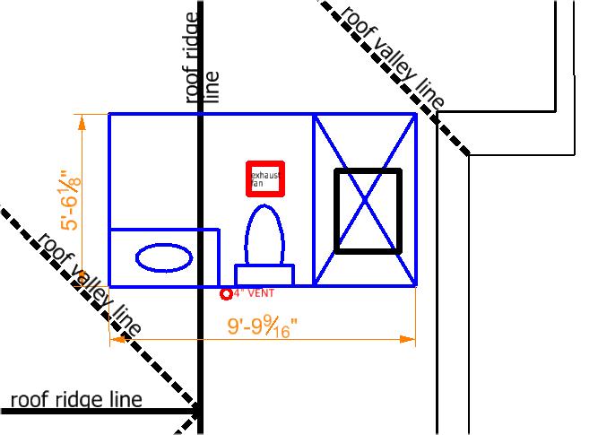 Where should I vent my bathroom exhaust fan? | DIY Home Improvement Forum