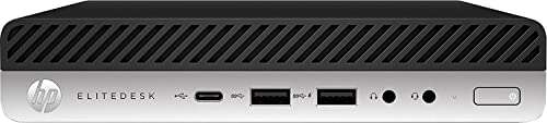 Amazon: HP EliteDesk 800 G5 Mini computadora de Escritorio, Intel Core i7-9700T, 16 GB de DDR4 RAM, 512 GB NVMe M.2 SSD