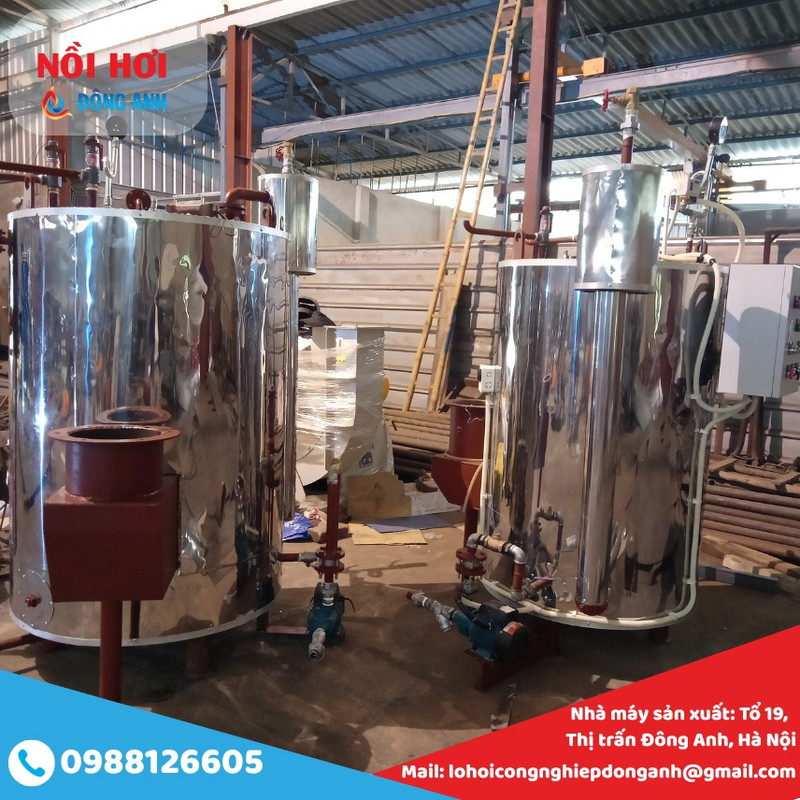 nồi hơi đốt dầu