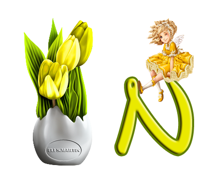 Tulipanes amarillos N