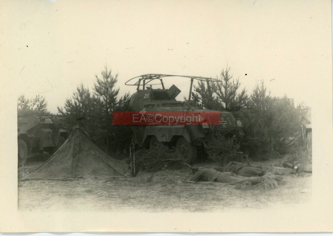 Panzerspähwagen Panzer Tank 8 Rad Russland Foto