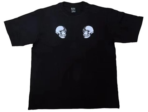 Number Nine Camiseta Double Skull