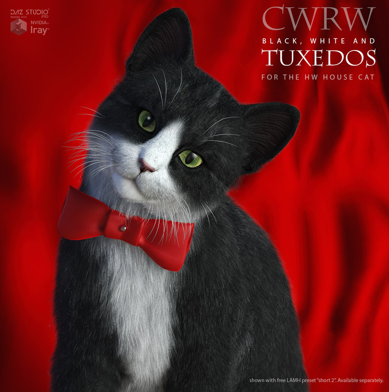 CWRW Black, White and Tuxedos for the HW House Cat