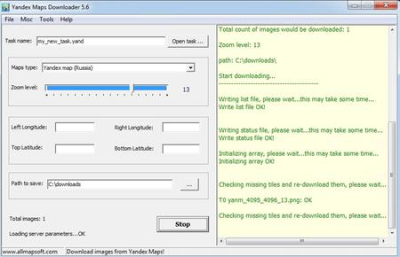 AllMapSoft Yandex Maps Downloader 5.74