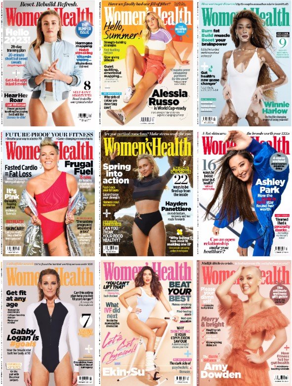 Women's Health UK - Full Year 2023 Collection