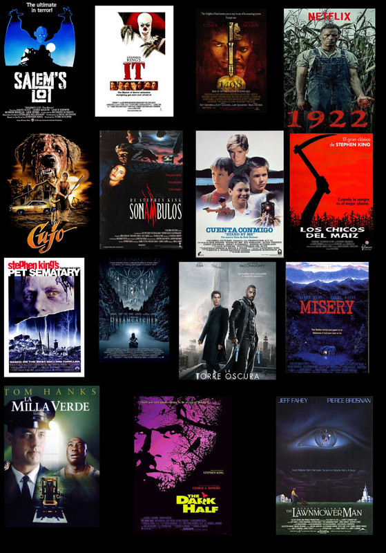 Megapost: Stephen King - Películas 1080p Google Drive Uptobox Mega