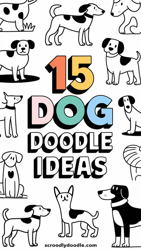 15 dog doodle ideas 03