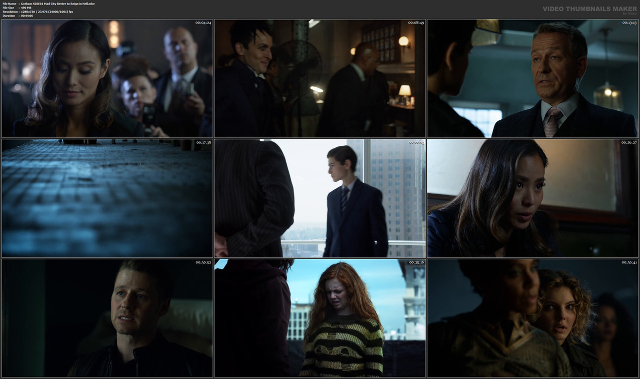 Gotham S03E01 Mad City Better to Reign in Hell.mkv