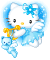 Hello Kitty Blue Angel