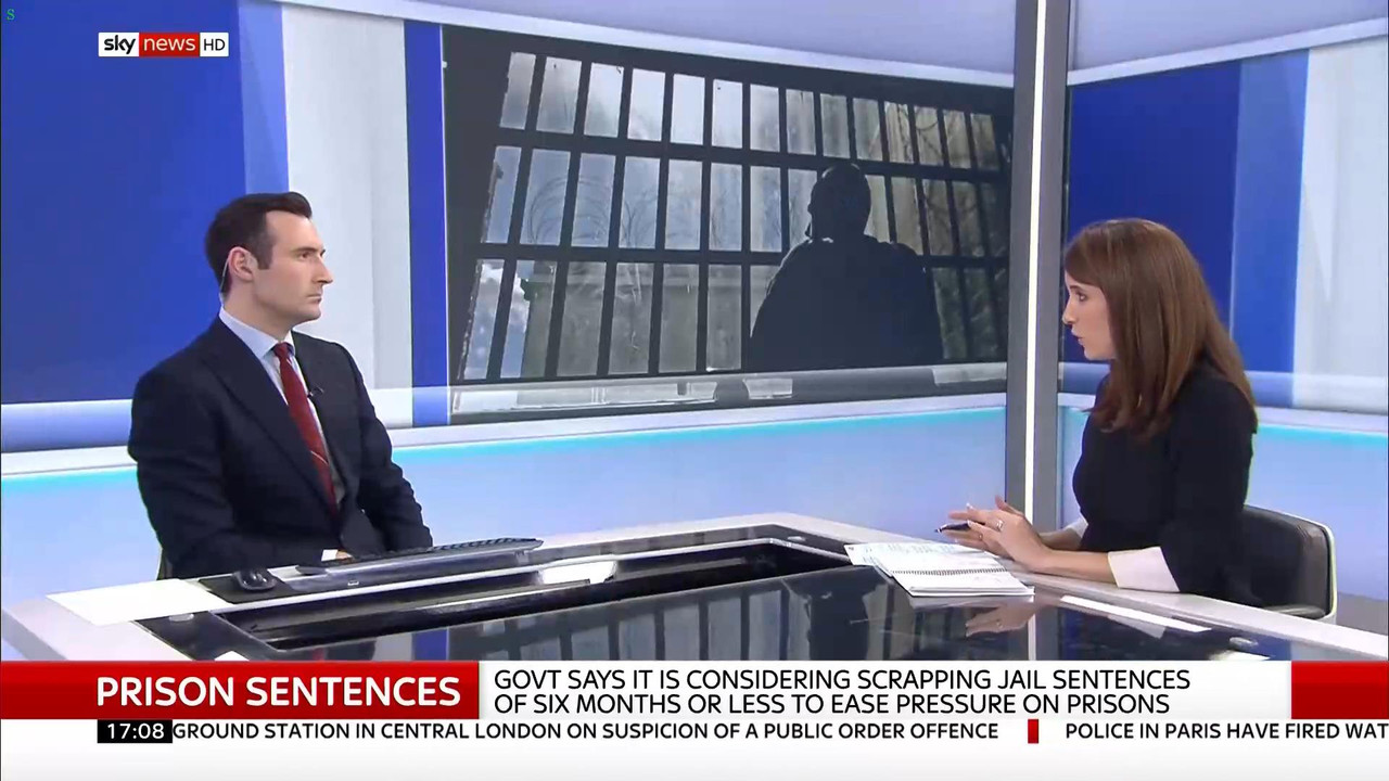 12 January - 17.00.00 - Sky News. A round-up of all the day's ma