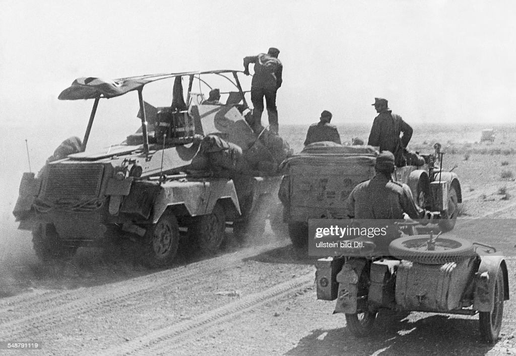 Information exchange - l. a armoured reconnaissance vehicle (sdkfz 232). April May 1941