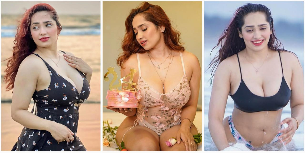 Aditi Mistry Hot model exclusive live Show flexing her Big boobs