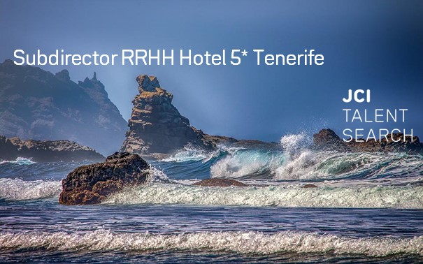 Subdirector RRHH Hotel 5* Tenerife