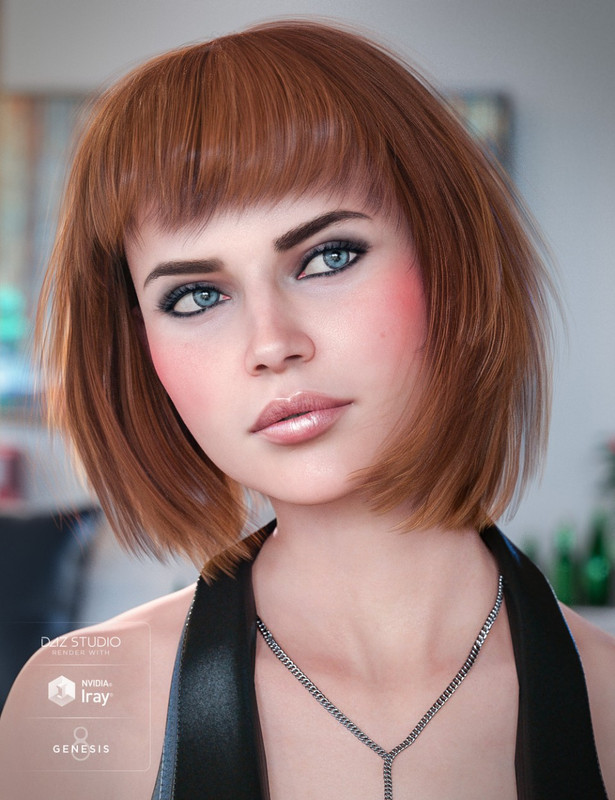 Coco Hair for Genesis 8 Female(s)*