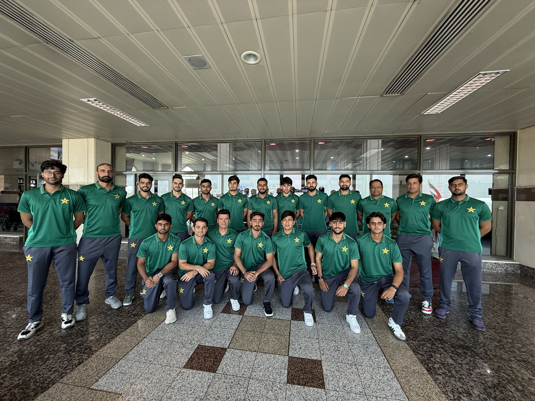 Pakistan Shaheens squad departs from Lahore for the tour of Darwin