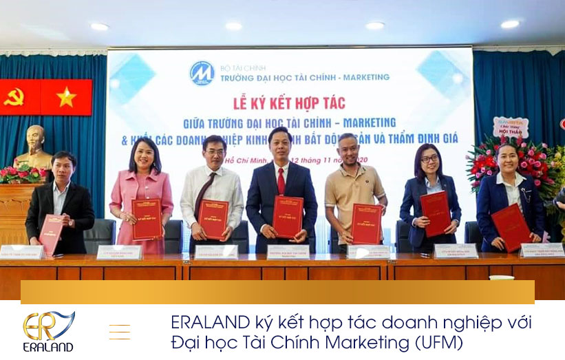 ERALAND ký kết hợp tác doanh nghiệp và trường tài chính marketing