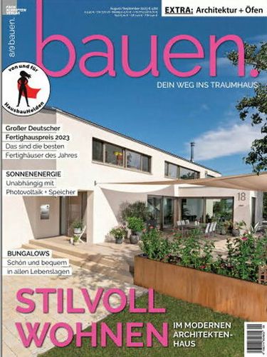 Cover: Bauen Magazin - August September 2023