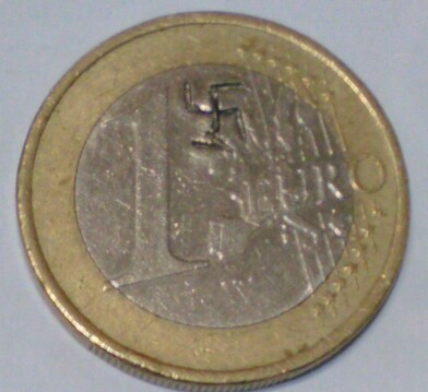 Euro con una D inscrita o resellada. 20230309-075623