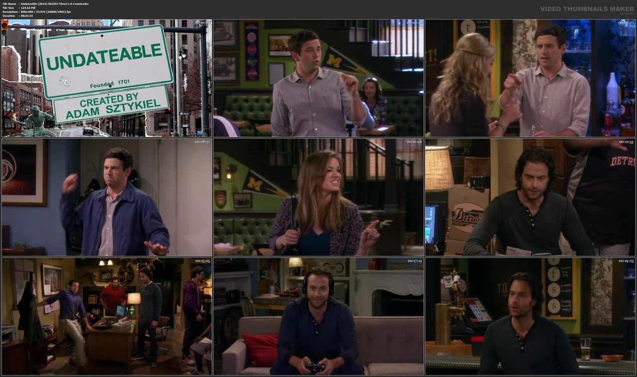 Undateable (2014) S01E03 Three's A Crowd.mkv