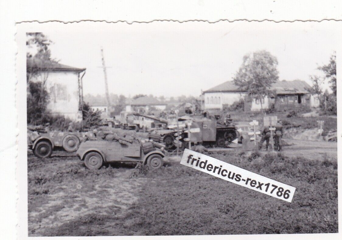 Foto Belgorod-Charkower Operation 1943 Stug Sturmgeschütz Kübelw