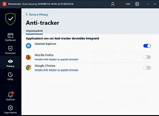 BitDef 2021 (Antitracker)