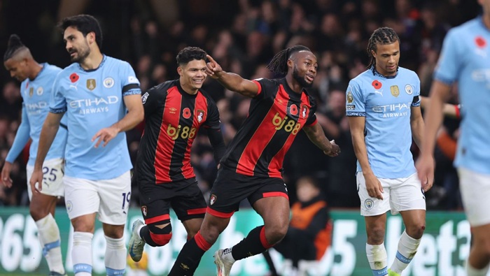 Manchester City vs AFC Bournemouth, 23h30 ngày 02/11