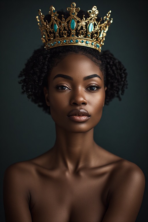 Naked-ebony-Queen-crown-sharp-(30)