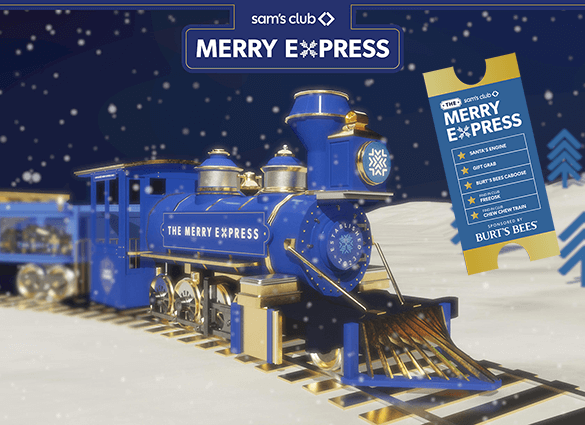 Ride the Free Sam’s Club Merry Express: Photos with Santa, Games, Food & More