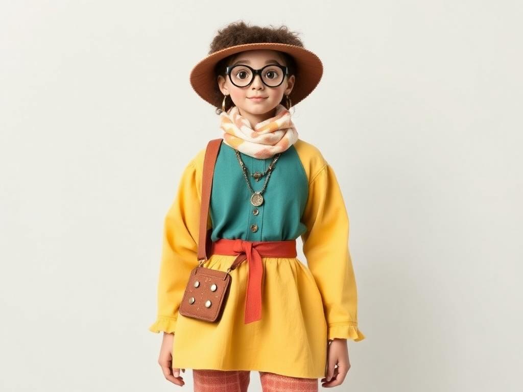 A Person Wearing 7 Articles Of Clothing Including Accessories