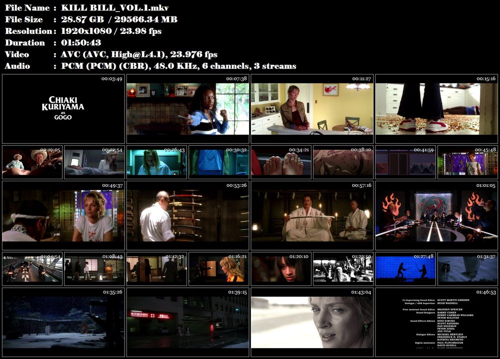 Re: Kill Bill / Kill Bill: Vol. 1 (2003)