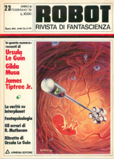 Robot. Rivista di fantascienza N. 23 - Febbraio 1978