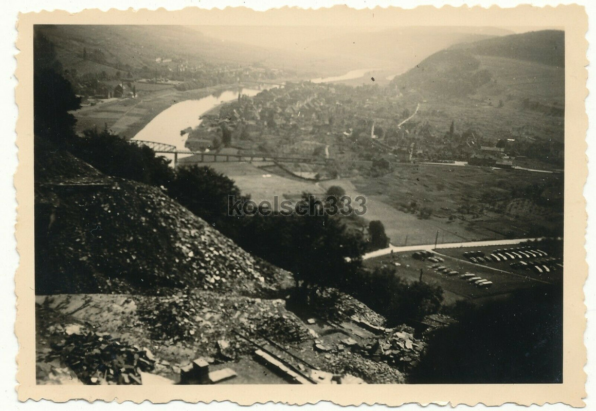 11 Fotos Pionier Batl. 19 Holzminden Weser Ponton Fähre LKW Gefechtswagen11