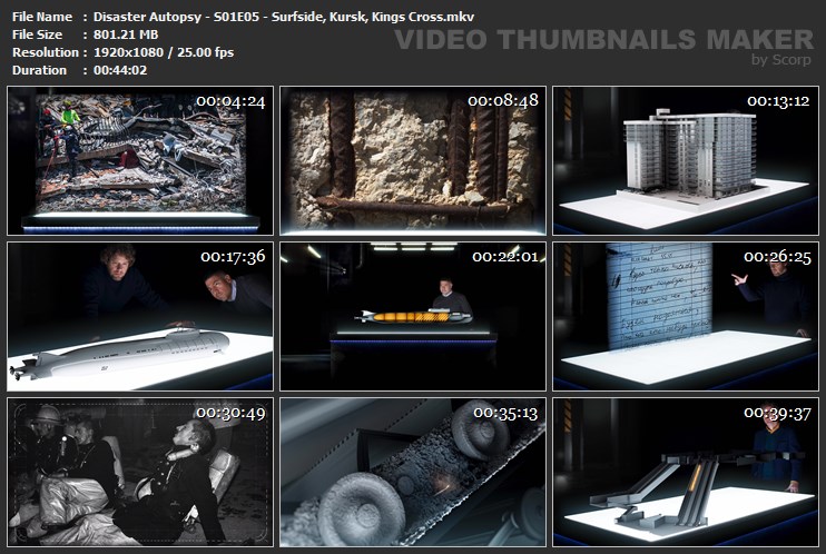 Disaster Autopsy - S01E05 - Surfside, Kursk, Kings Cross.mkv