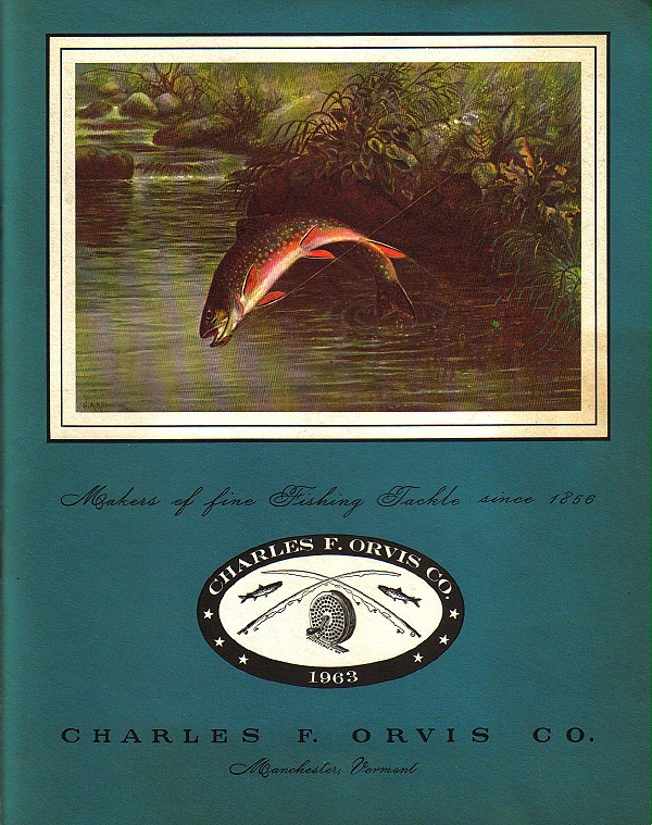 Orvis Spring 1969 Trout Fly Fishing Poster Art Print