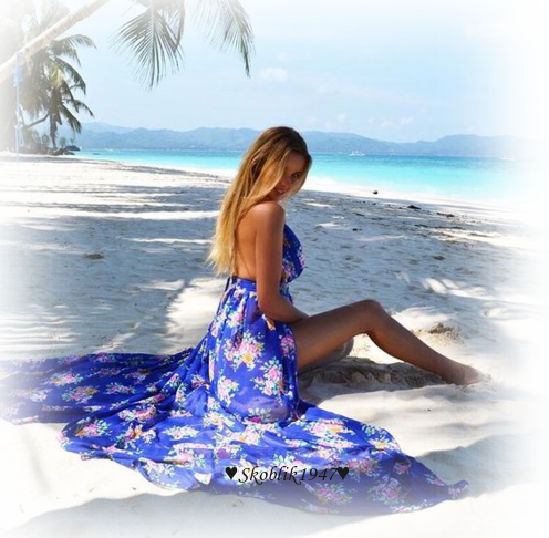 femme-a-la-robe-bleue