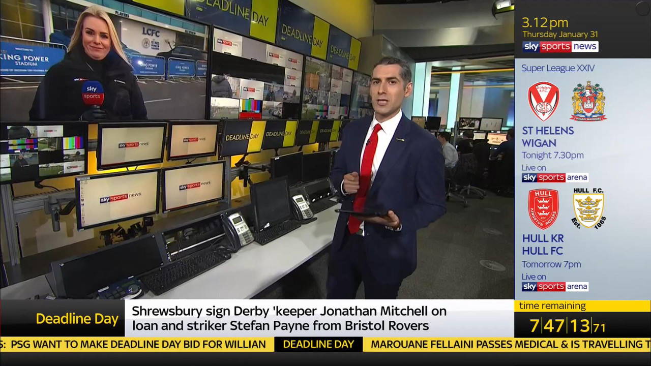 31 January - 15.00.00 - Deadline Day. All the latest news from t
