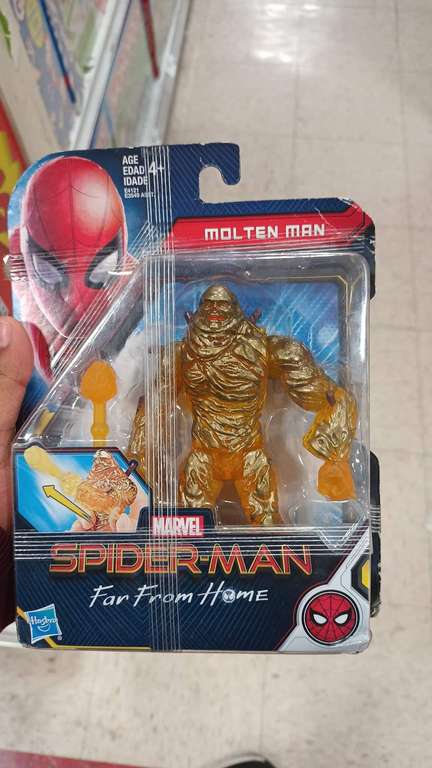 Figura Molten Man (El hombre miados) Spider-Man FFH - Soriana 
