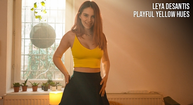 Leya Desantis - Playful Yellow Hues (02.08.2025)
