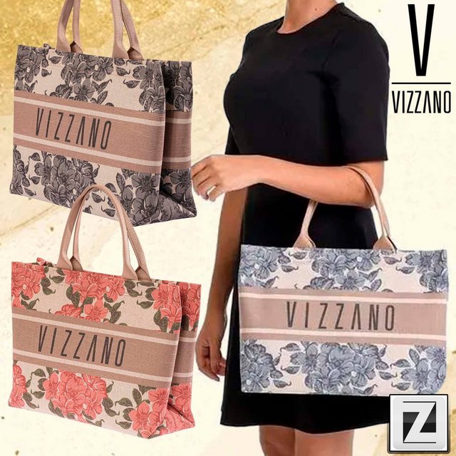 Bolsa Vizzano Handbag Floral Feminina