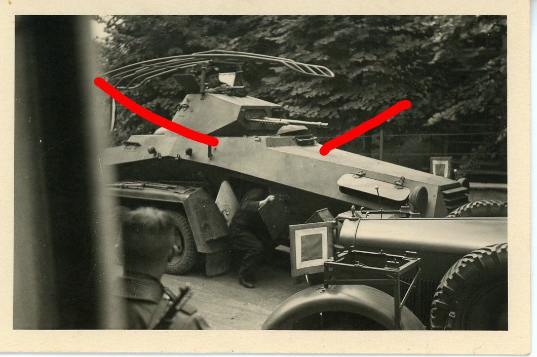 Frankreich Belgien Panzerspähwagen Panzer Tank 6