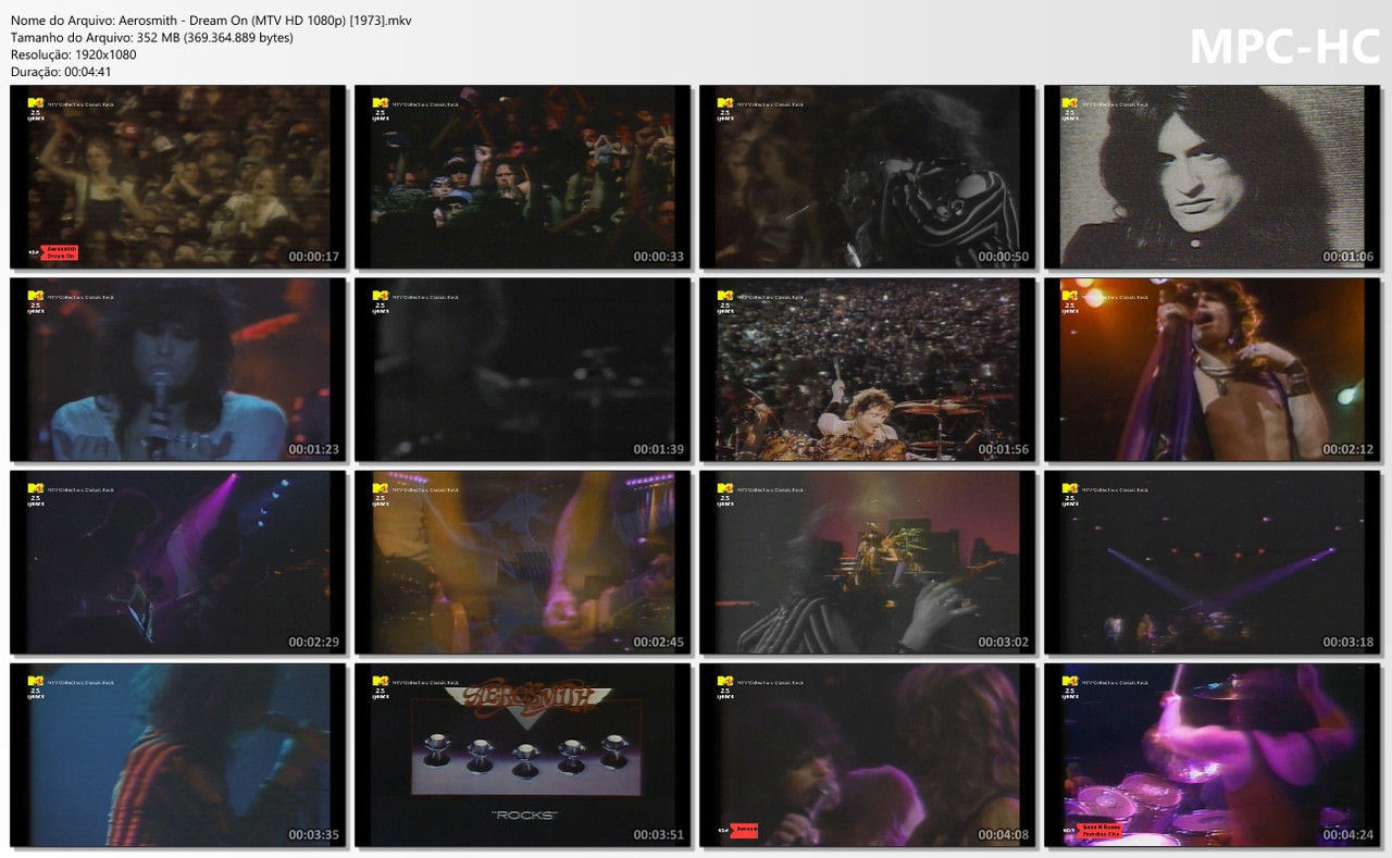 Aerosmith - Dream On (MTV HD 1080p) [1973]