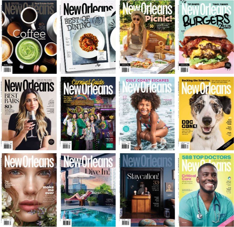 New Orleans Magazine - Full Year 2023 Collection