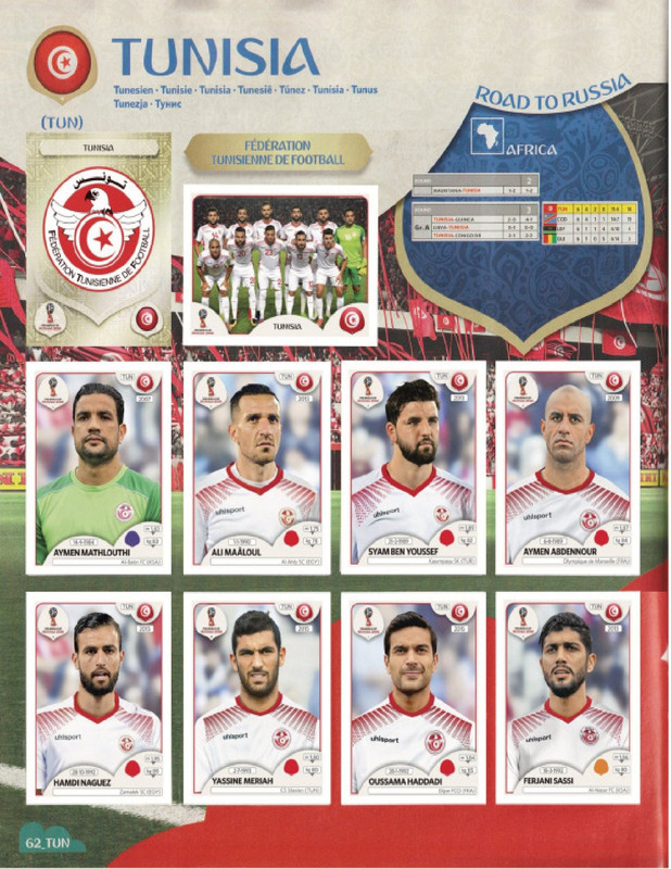 Album Panini Rusia 2018-64