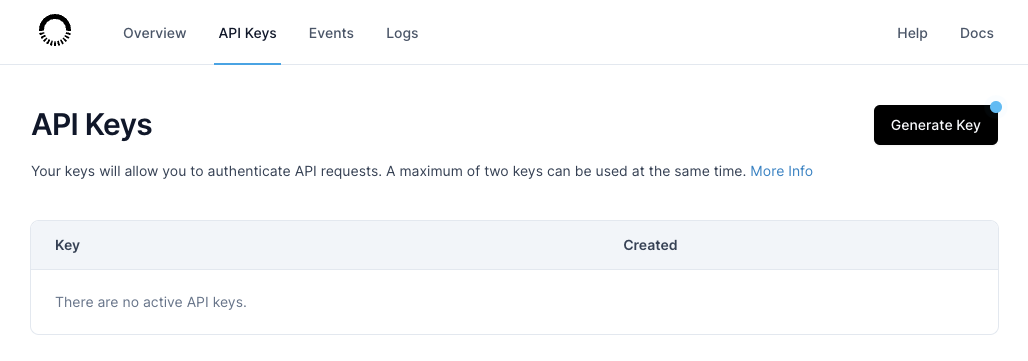 Bridge API Keys