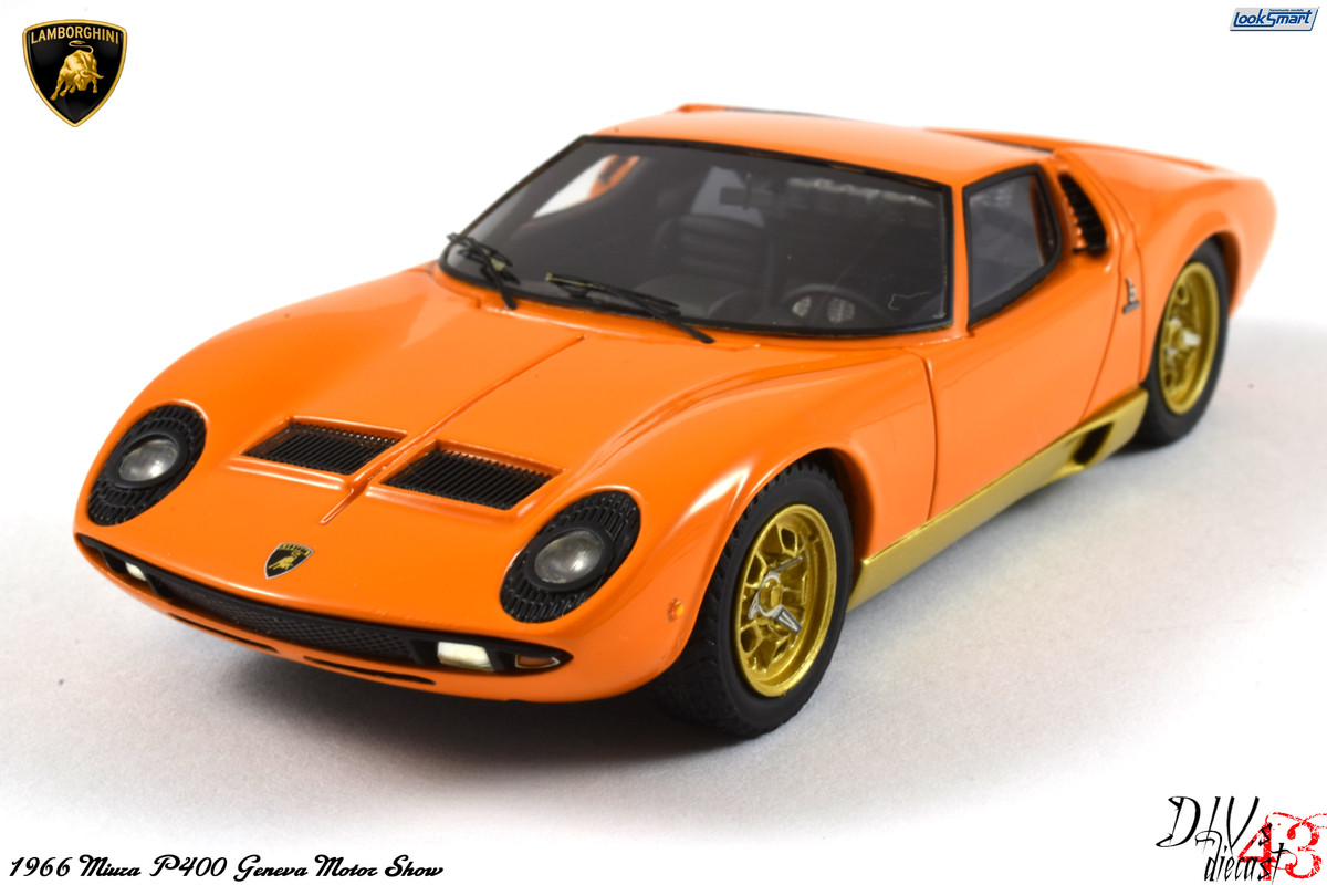 Lamborghini Miura Geneva Motor Show 1966 Orange LooKSmart (1)